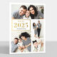 Happy New Year Foil Holiday Photo Cards Image 9 of 9